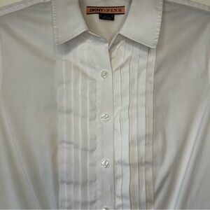 Women’s Rare Tuxedo Shirt by DKNY +Thomas Pink British Shirtmaker Collab Size 6